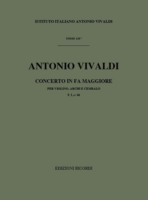 Concerto in Fa Maggiore (F major)